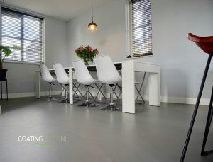 Gietvloer betonlook aanbrengen